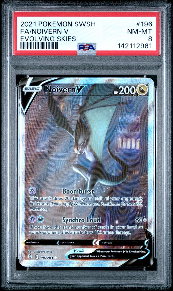 2021 #196 Full Art/Noivern V PSA