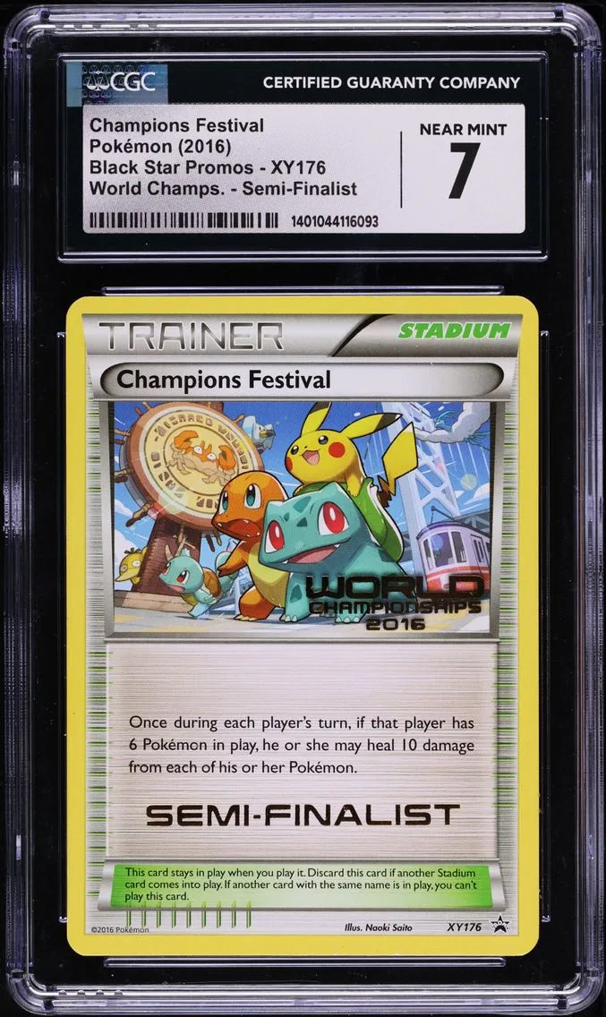 2013 #XY176 Champions Festival CGC 7 Black Star Promos - XY - English Pokemon