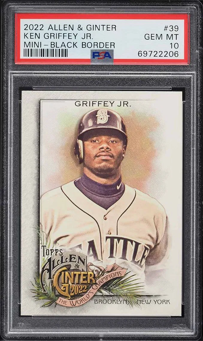 2022 Topps Allen & Ginter Ken Griffey Jr. #39 PSA 10 GEM MINT
