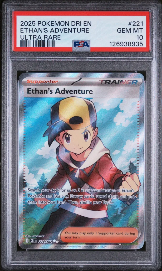 2025 #221 Ethan's Adventure PSA 10 Dri EN-Destined Rivals