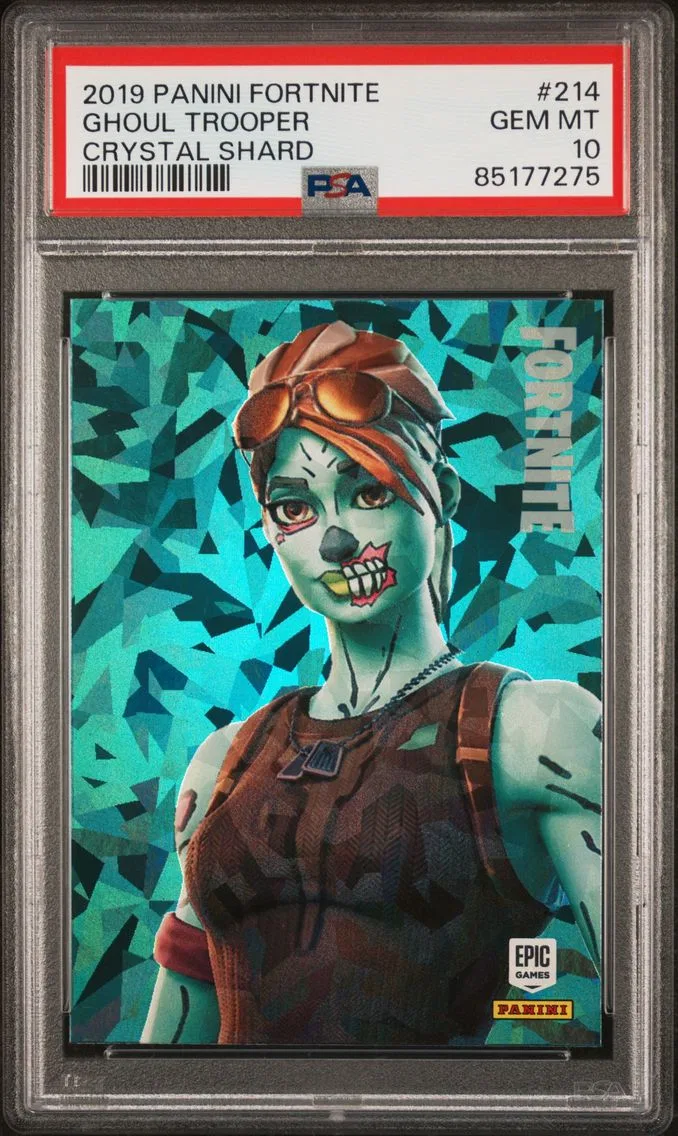 2019 #214 Ghoul Trooper PSA 10 Panini Fortnite