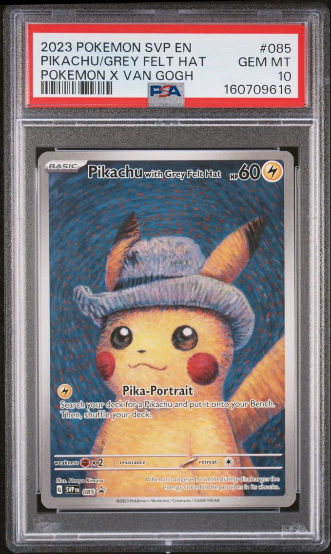 2023 #085 Pikachu With Grey Felt