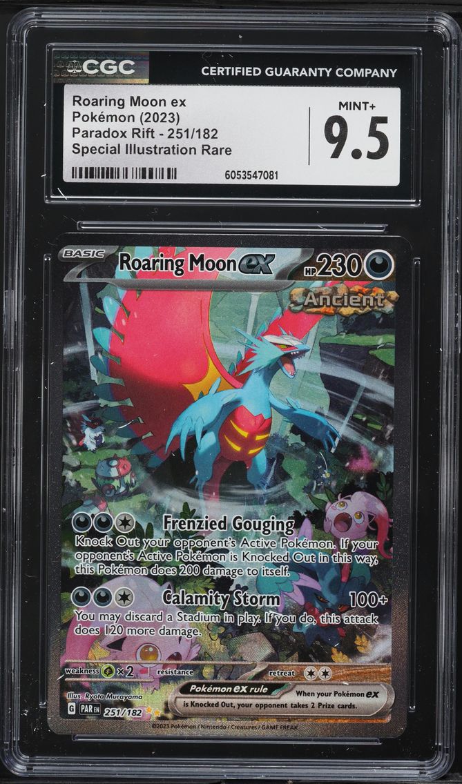 2023 #251 Roaring Moon EX CGC 9.