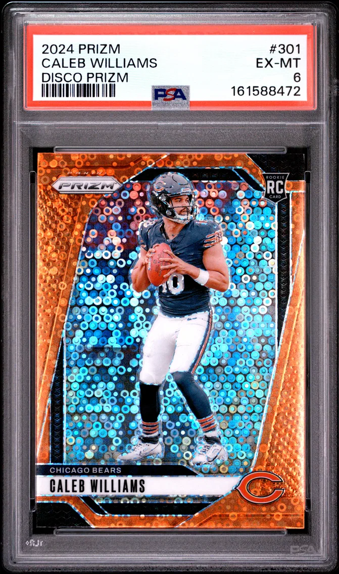 2024 #301 Caleb Williams PSA 6 Panini Prizm