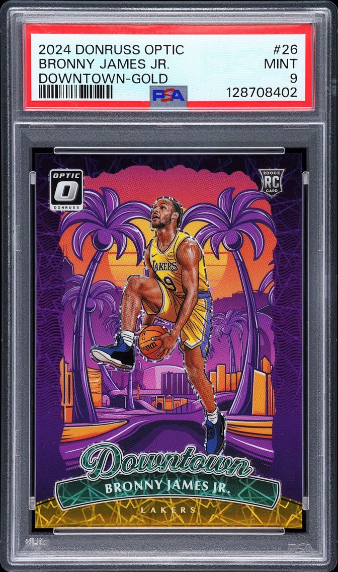 2024 #26 Bronny James Jr. PSA 9