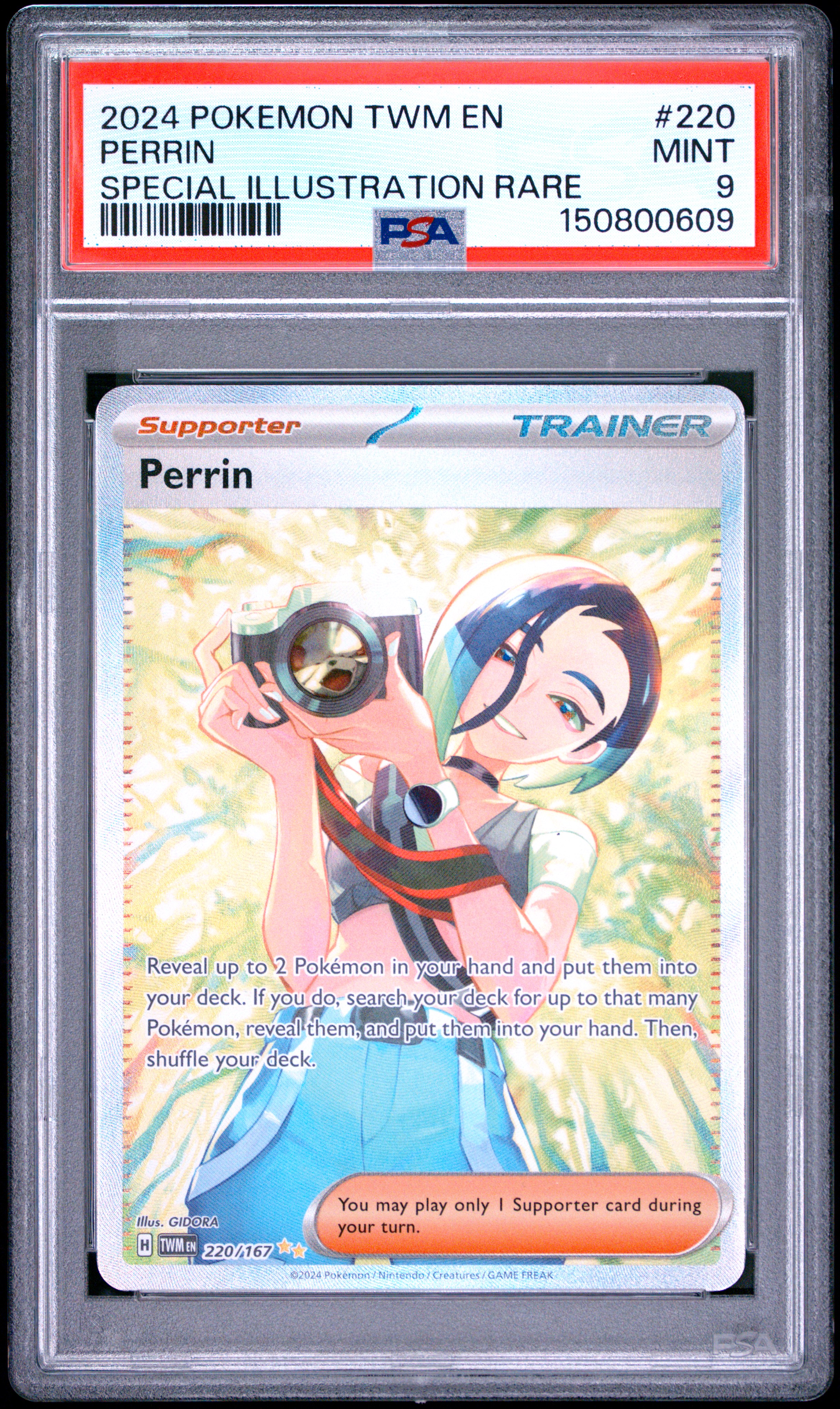 2024 #220 Perrin PSA 9 Twm En-Twilight Masquerade