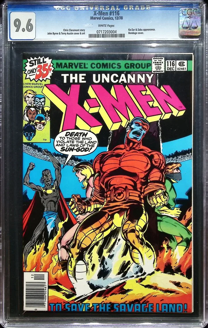 1978 X-Men #116 CGC 9.6 Marvel Comics