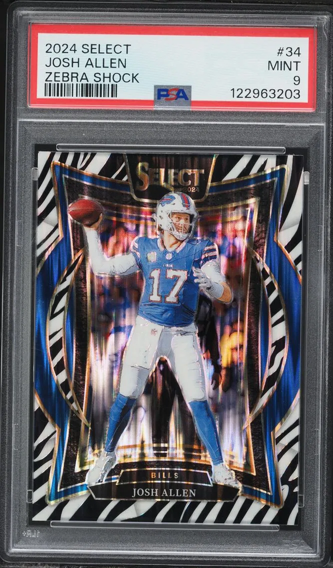 2024 #34 Josh Allen PSA 9 Panini Select Football