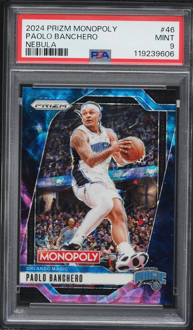 2024 #46 Paolo Banchero PSA 9 Panini Prizm Monopoly Basketball