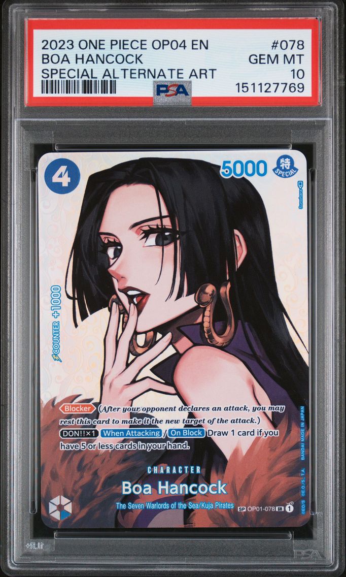 2023 #078 Boa Hancock PSA 10 One