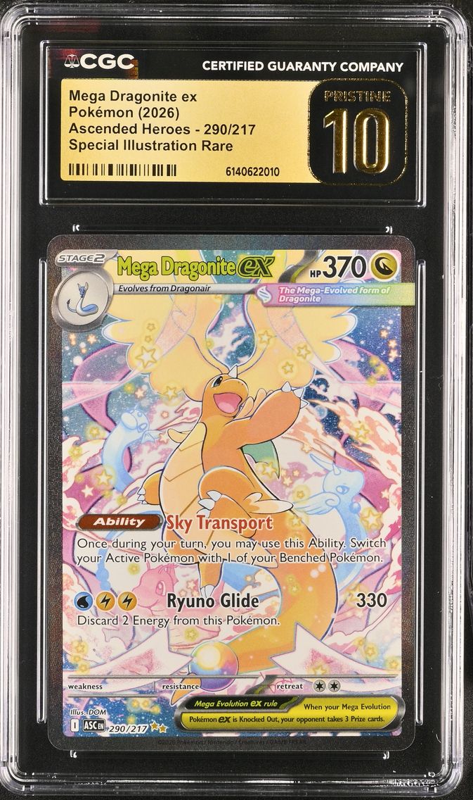 2026 #290 Mega Dragonite ex CGC 