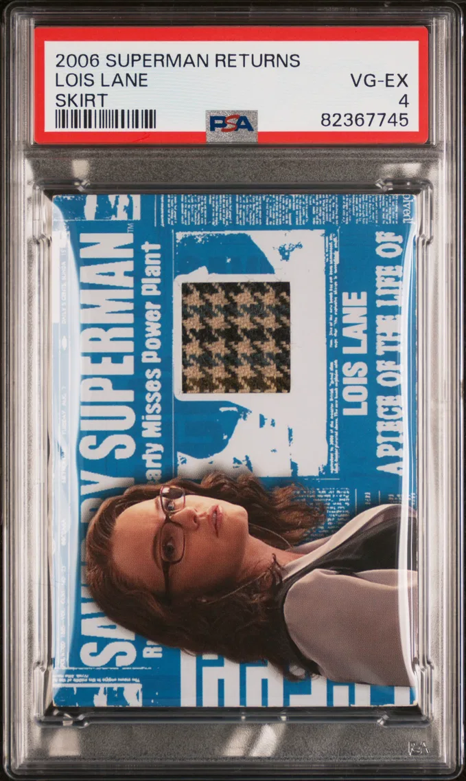 2006 #NA Lois Lane PSA 4 Topps Superman Returns Memorabilia