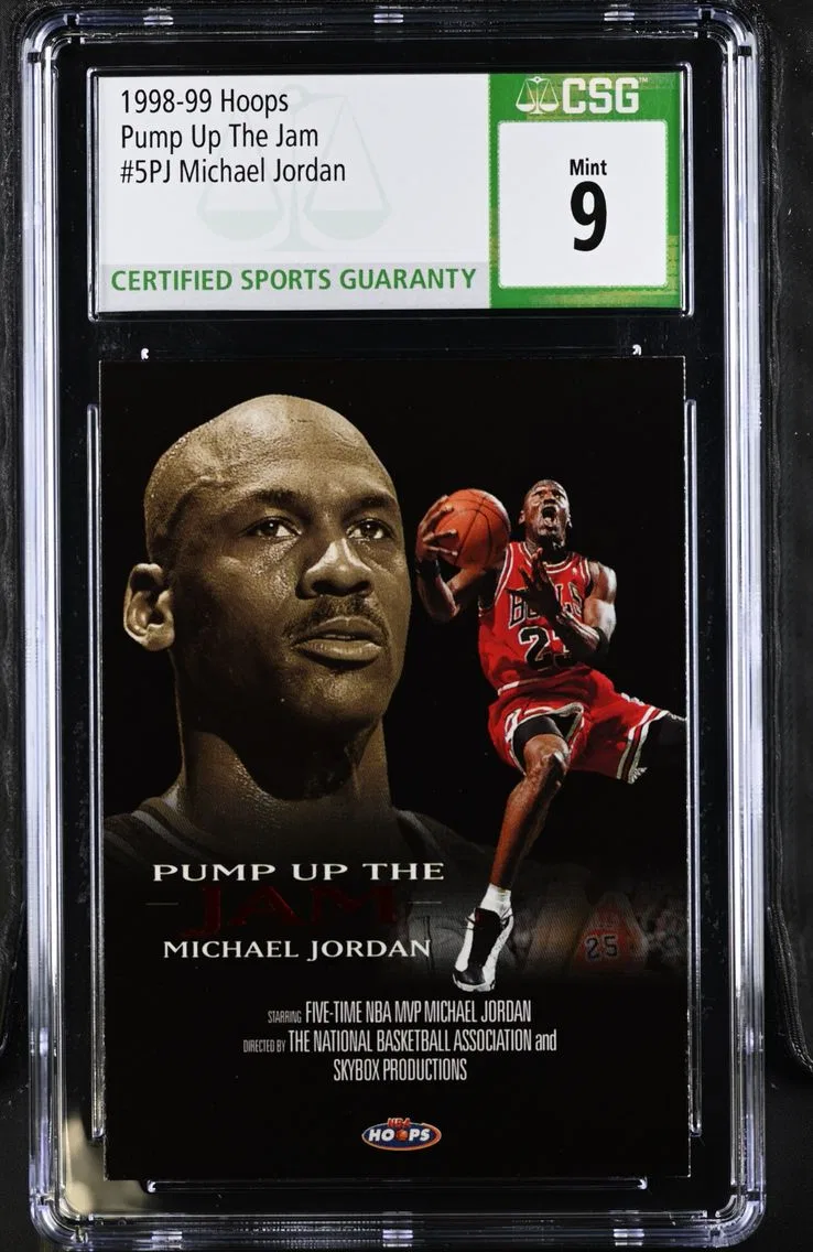 1998 #5PJ Michael Jordan CGC 9 Hoops Hoops
