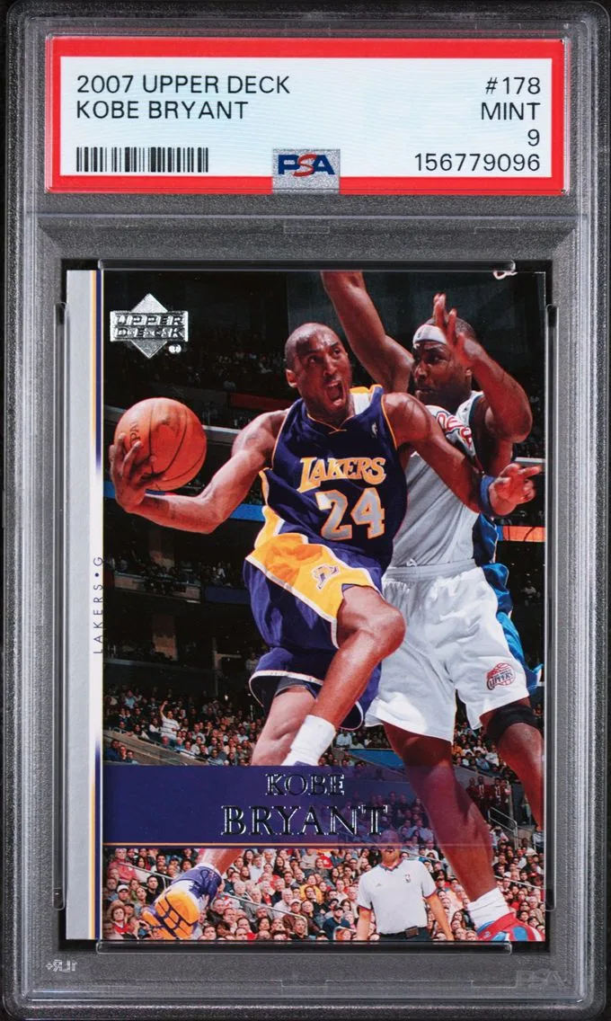 2007 #178 Kobe Bryant PSA 9 Upper Deck