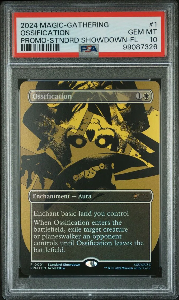 2024 #0001 Ossification PSA 10 Wpn Promos