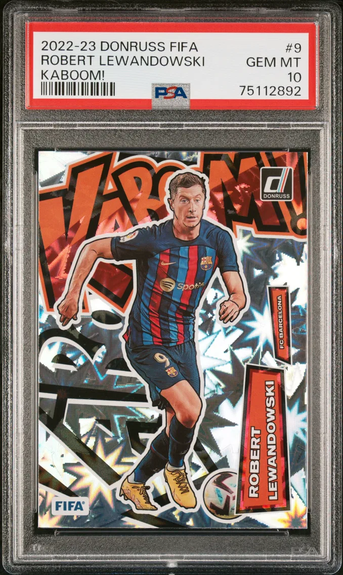 2022 #9 Robert Lewandowski PSA 1