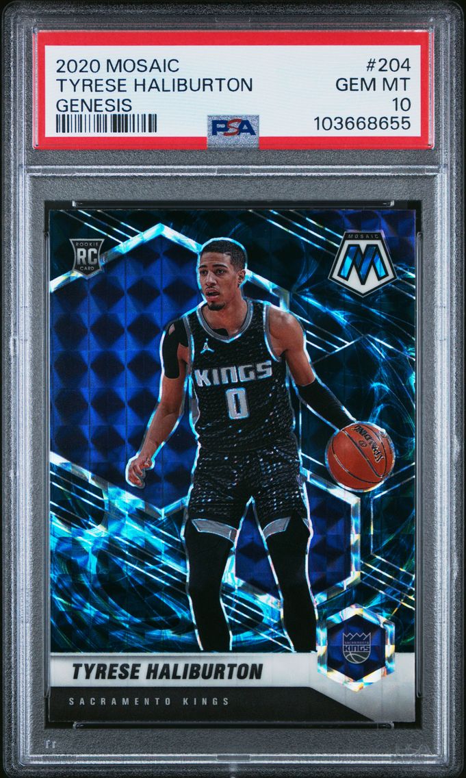 2020 #204 Tyrese Haliburton PSA 