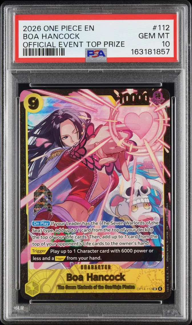 2026 #112 Boa Hancock PSA 10 One