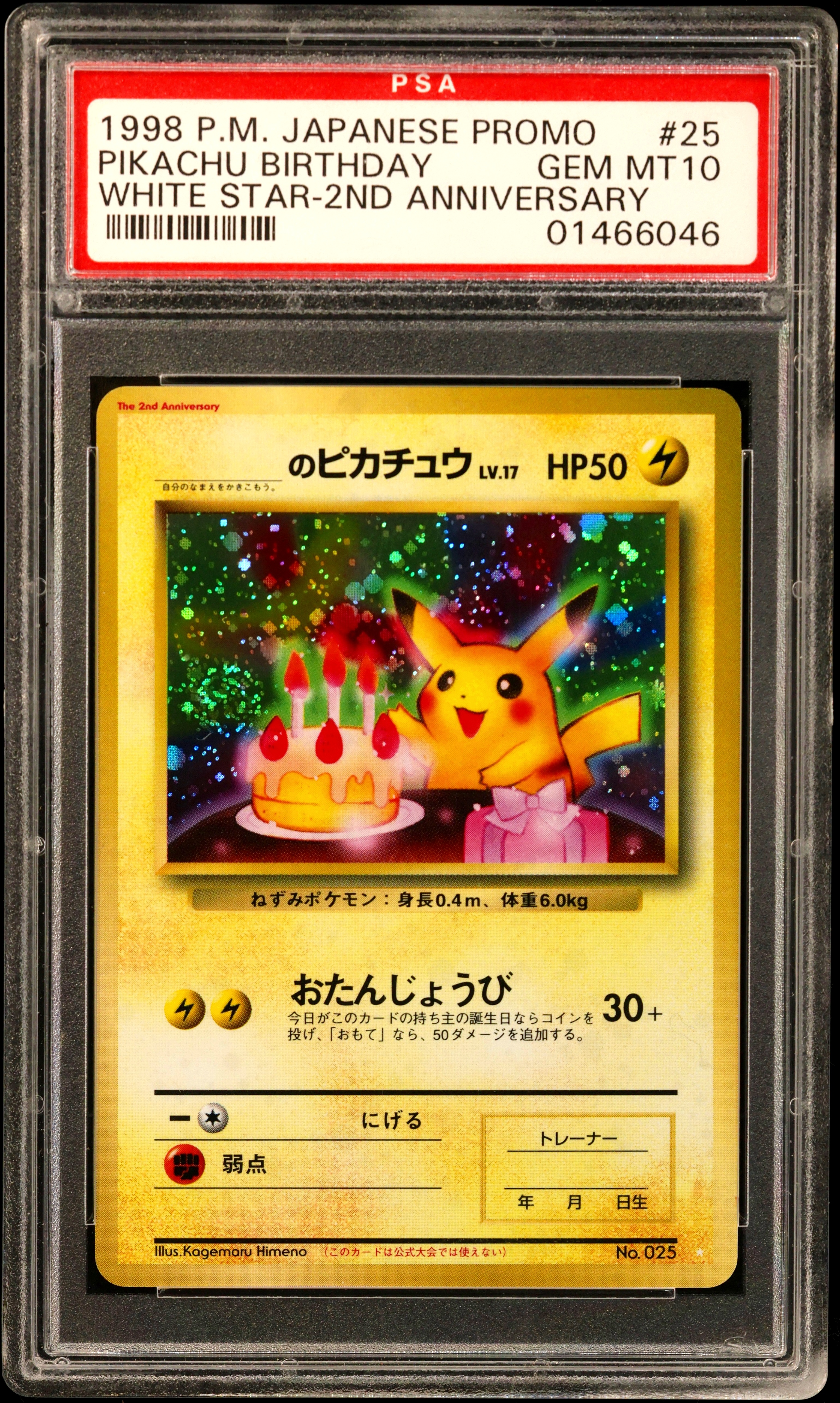 Pikachu Birthday