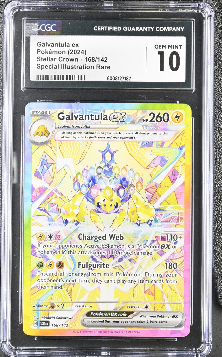 2024 #168 Galvantula ex CGC 10 Stellar Crown - SCR EN - English