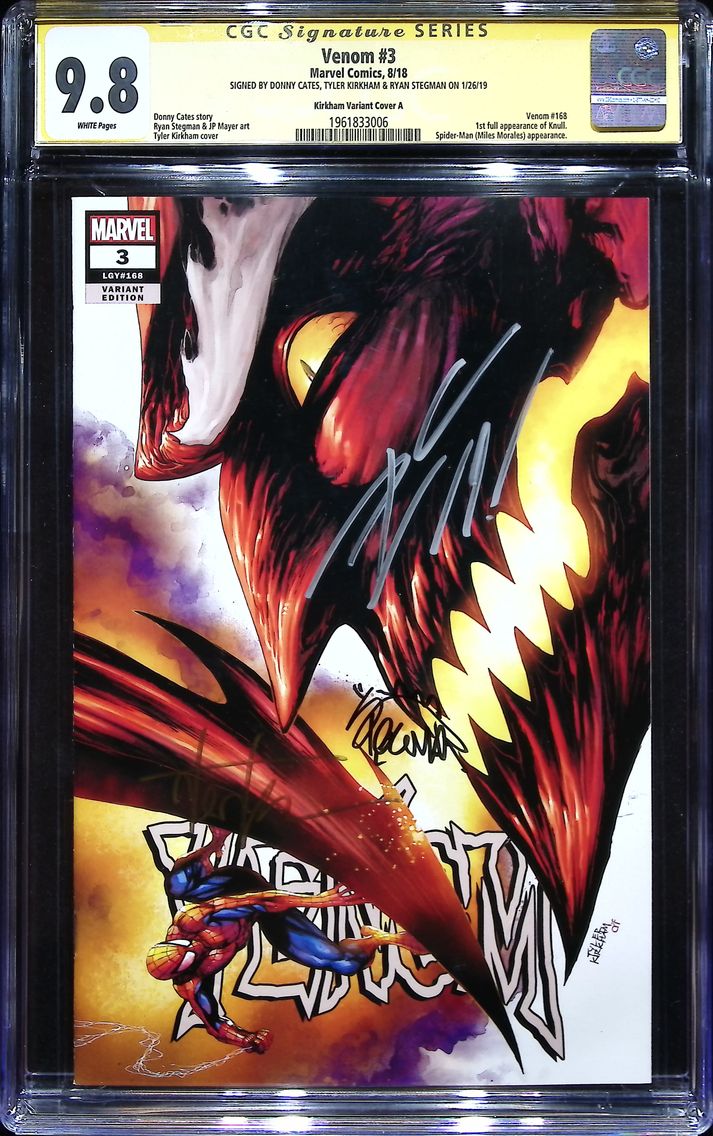 2018 Venom #3 CGC 9.8 Marvel Com