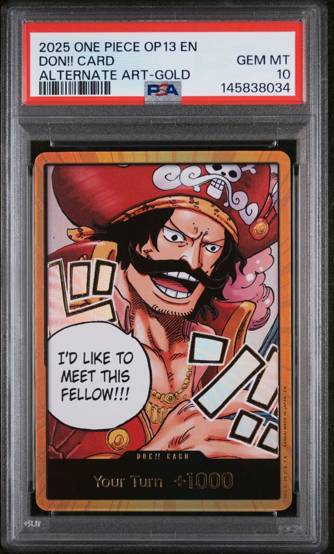 2025 #NA Don!! Card PSA 10 One P