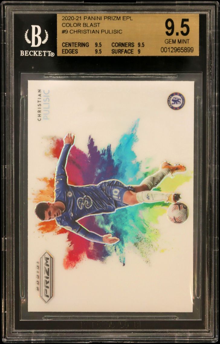2020 #9 Christian Pulisic BGS 9.