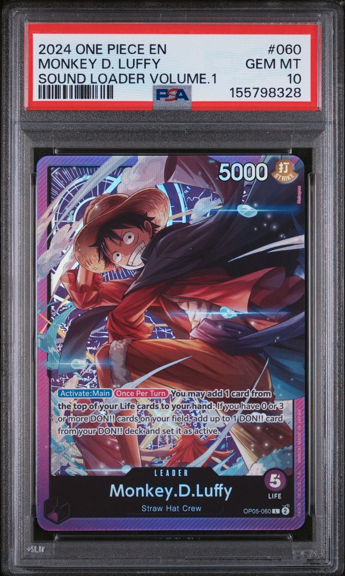 2024 #060 Monkey D. Luffy PSA 10