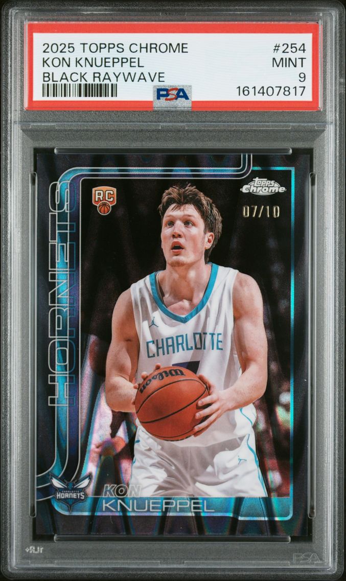 2025 #254 Kon Knueppel PSA 9 Top