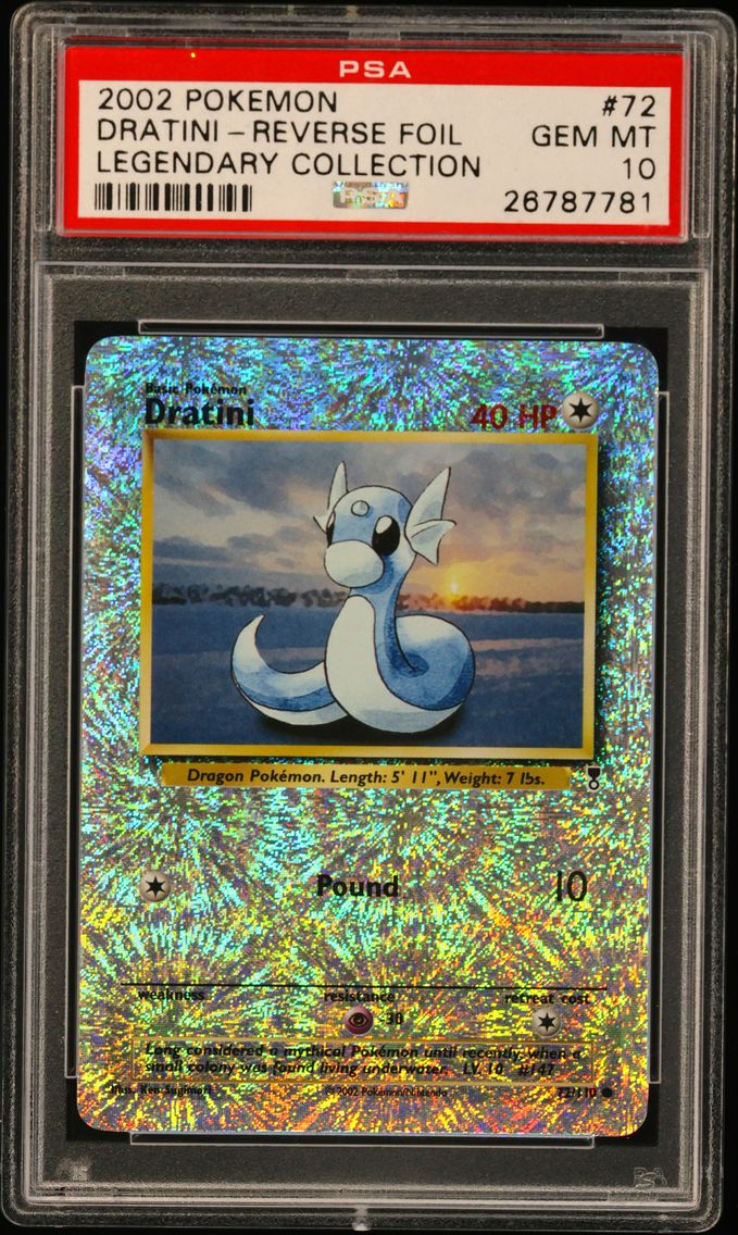 2002 #72 Dratini-Reverse Foil PS