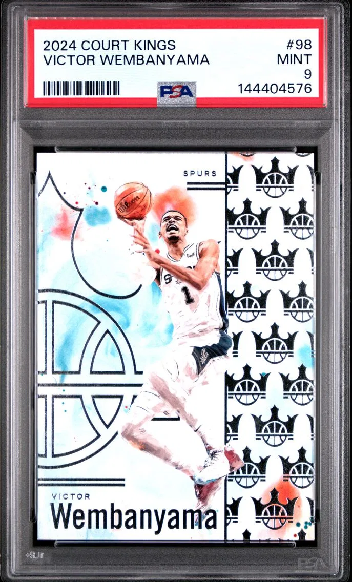 2024 #98 Victor Wembanyama PSA 9 Panini Court Kings