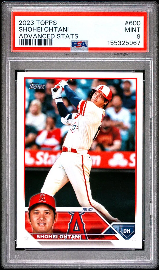 2023 #600 Shohei Ohtani PSA 9 Topps