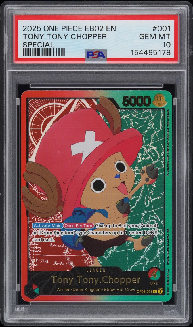 2025 #001 Tony Tony Chopper PSA 