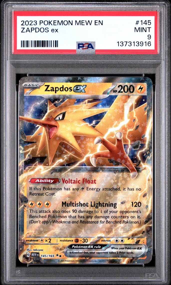 Zapdos ex - 145/165