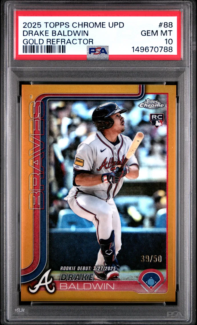 2025 #88 Drake Baldwin PSA 10 To