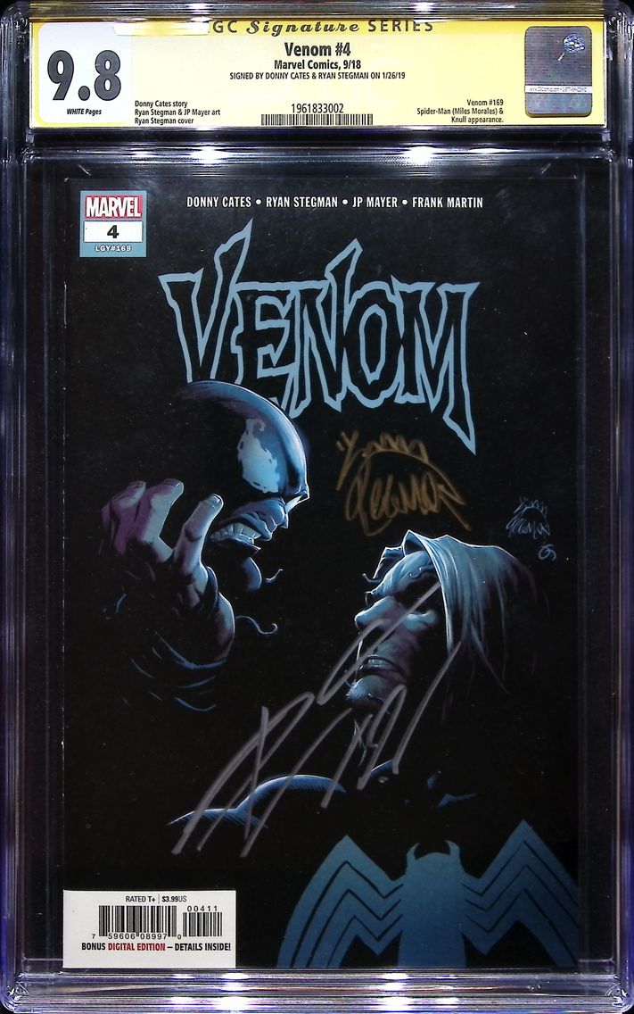 2018 Venom #4 CGC 9.8 Marvel Com
