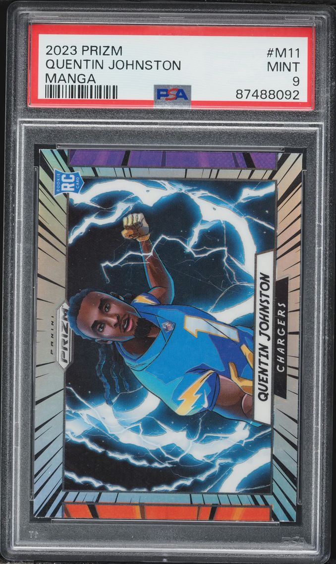 2023 #M11 Quentin Johnston PSA 9