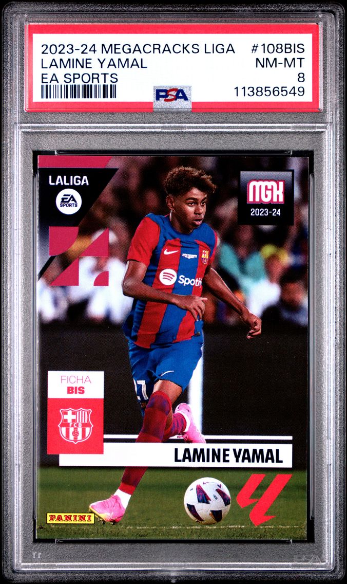 2023 #108BIS Lamine Yamal PSA 8 