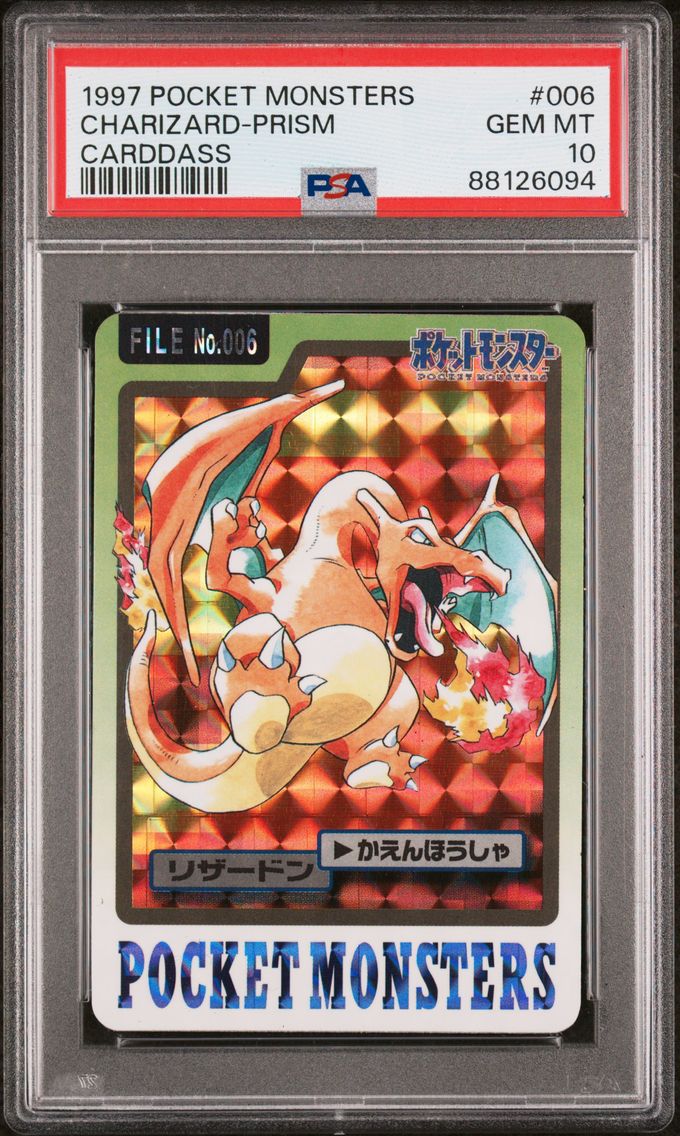 1997 #006 Charizard-Prism PSA 10
