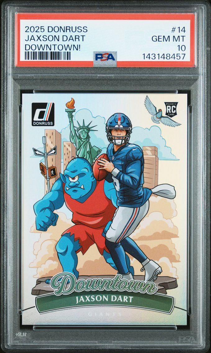 2025 #14 Jaxson Dart PSA 10 Pani