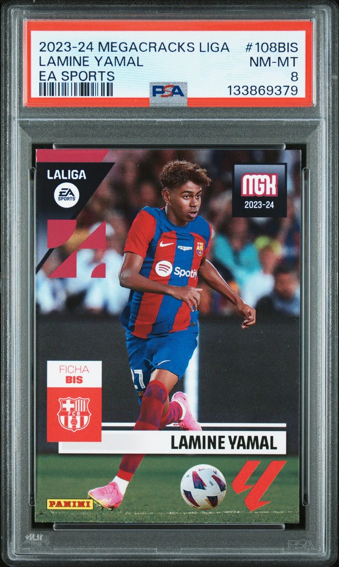 2023 #108BIS Lamine Yamal PSA 8 