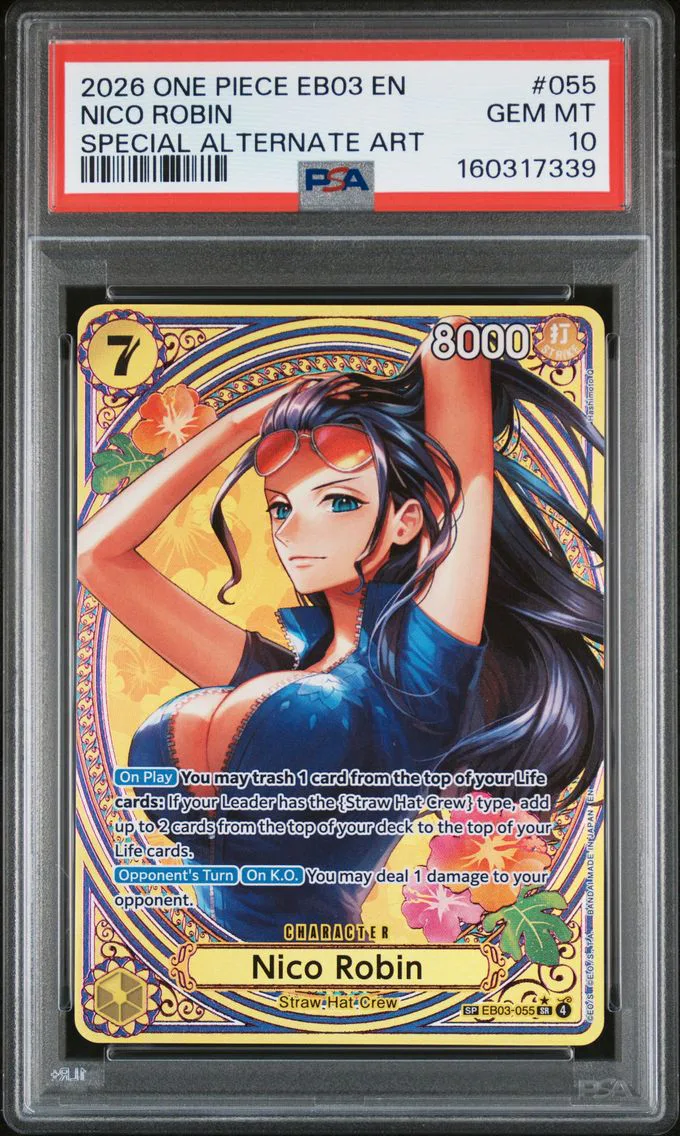 2026 #055 Nico Robin PSA 10 One 