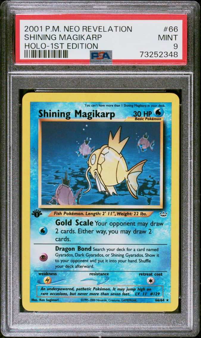 2001 #66 Shining Magikarp-Holo 1