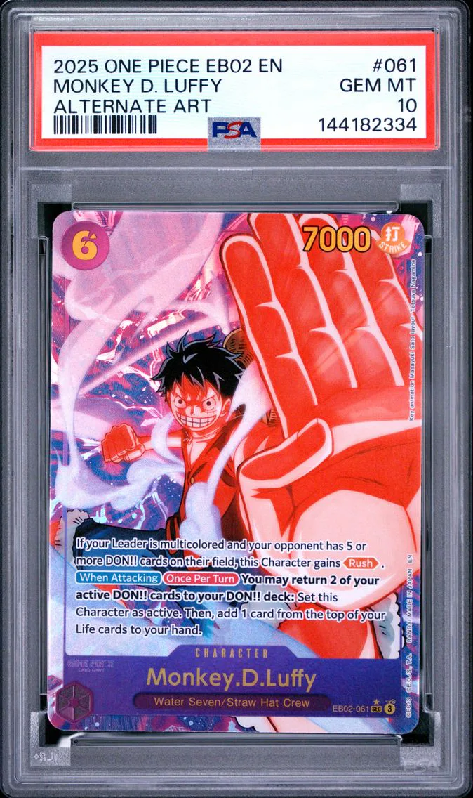 2025 #061 Monkey D. Luffy PSA 10