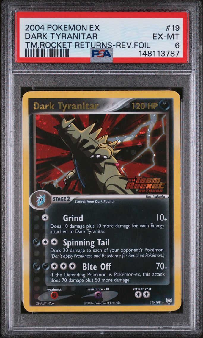 Dark Tyranitar - 019/109