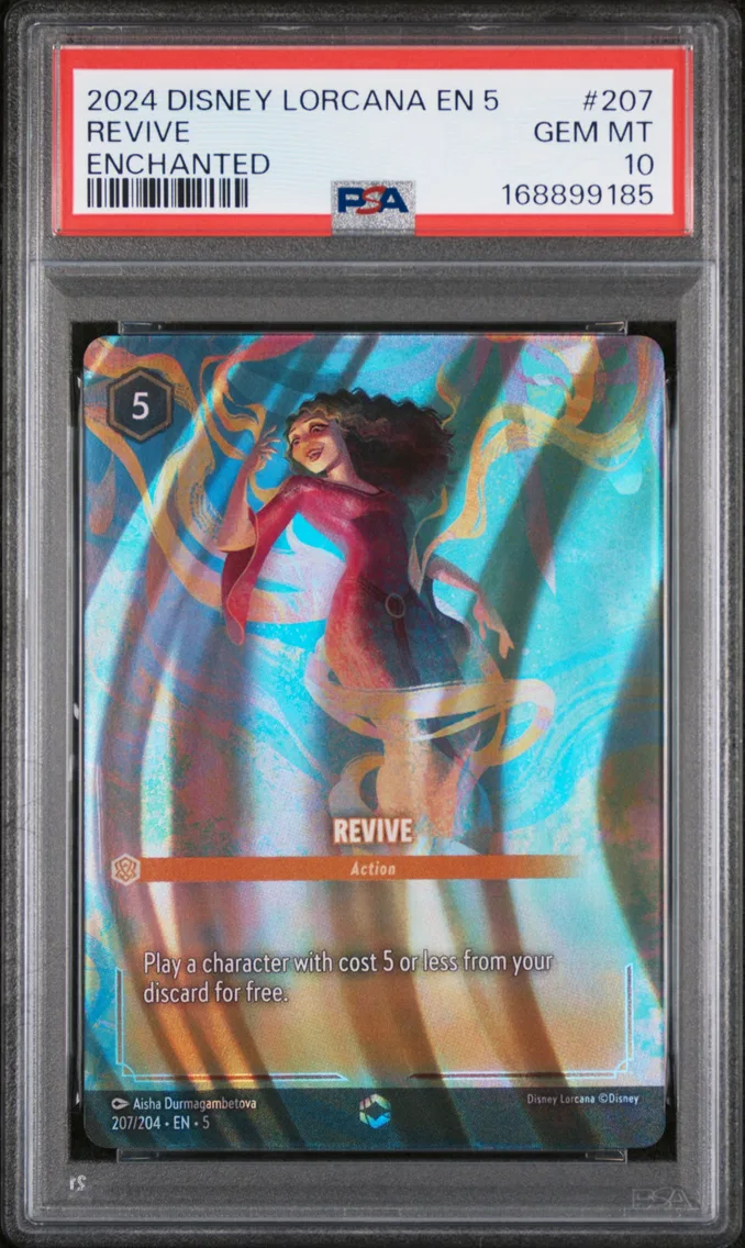 2024 #207 Revive PSA 10 Disney Lorcana EN 5-Shimmering Skies