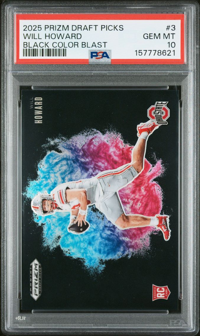 2025 #3 WILL HOWARD PSA 10 Panin