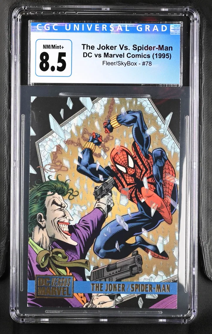 1995 #78 The Joker Vs. Spider-Man CGC 8.5 DC vs Marvel Comics - English