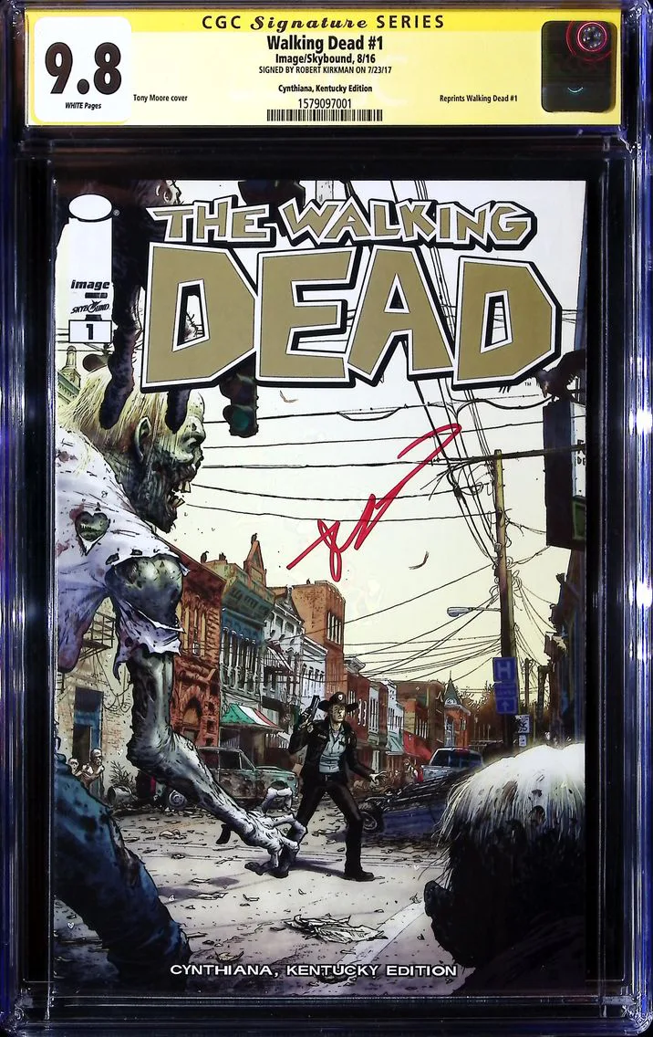 2016 Walking Dead #1 CGC 9.8 Image/Skybound