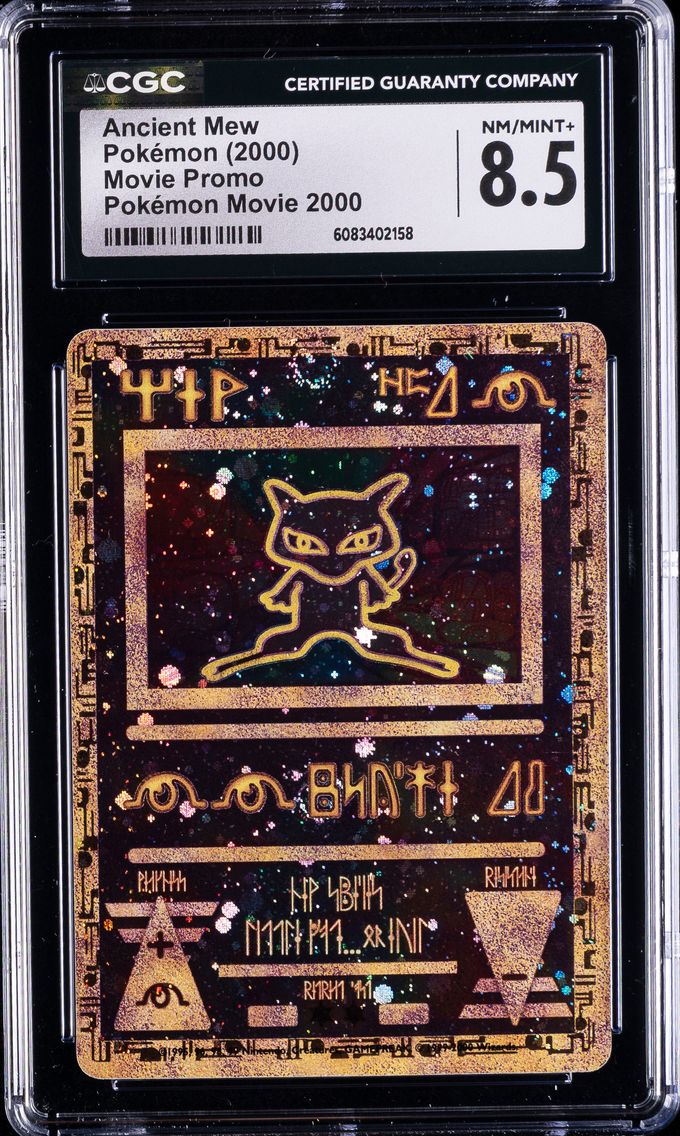 2000 #NA Ancient Mew CGC 8.5 Pok
